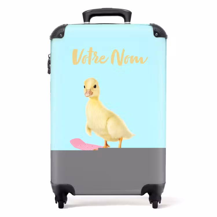 Valise avec nom - Bec patineur — 1