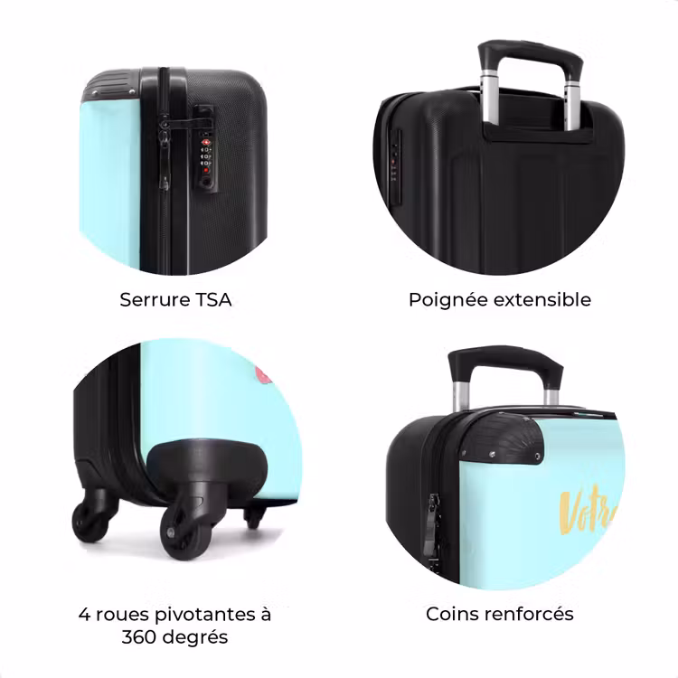 Valise avec nom - Bec patineur — 8