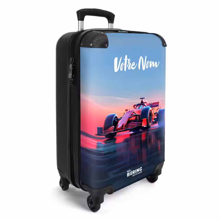Valise avec nom - Coureur rouge — 2