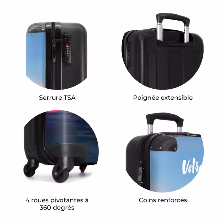 Valise avec nom - Coureur rouge — 8