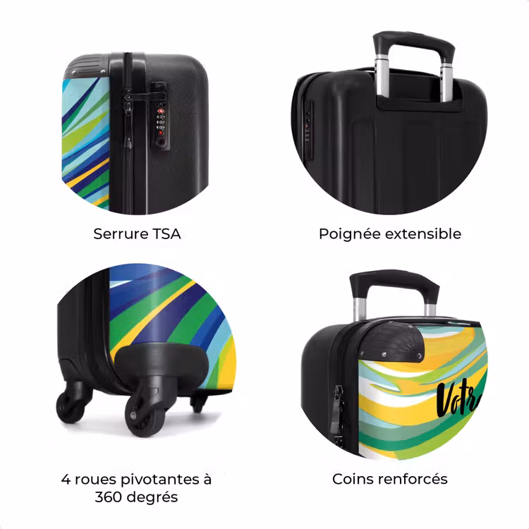 Valise avec nom - Course rétro — 8