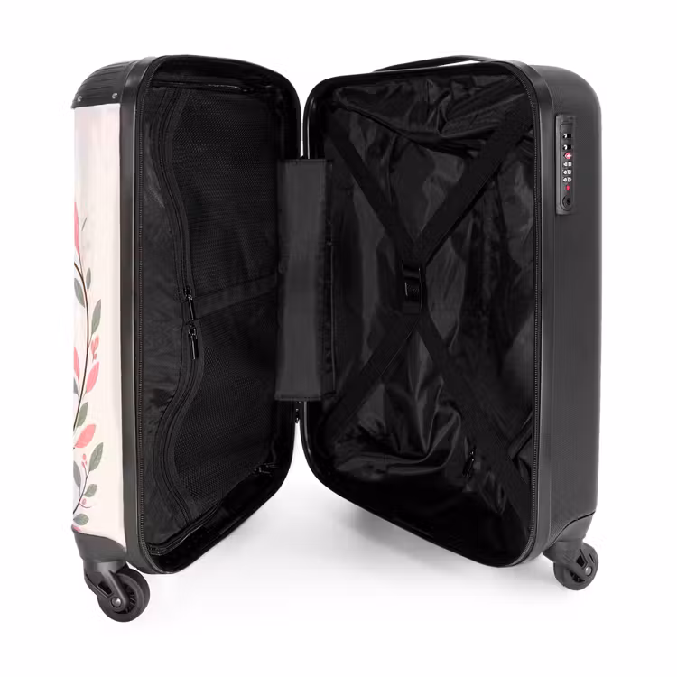Valise avec nom - Hiboux endormis — 5