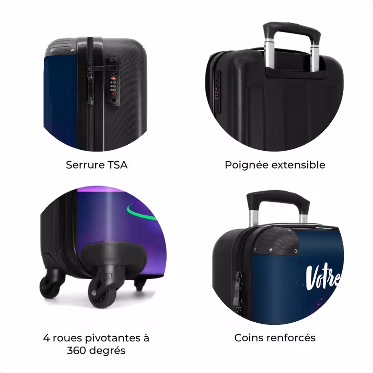 Valise avec nom - Hockey dans l'espace — 8
