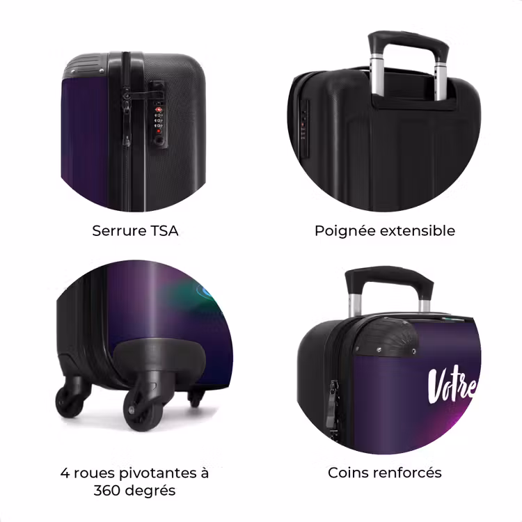 Valise avec nom - Le karaté de l'espace — 8