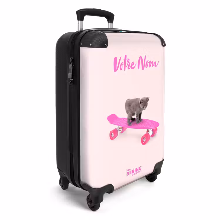 Valise avec nom - Les moustaches — 2
