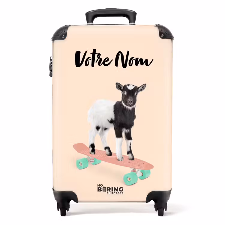 Valise avec nom - Mâle d'embarquement — 1