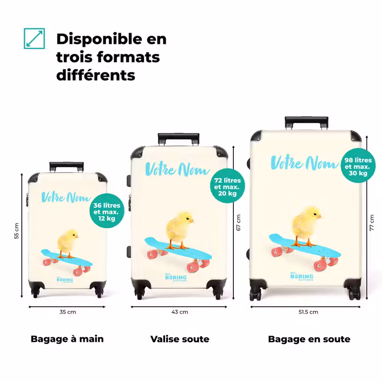 Valise avec nom - Nana qui s'amuse — 3