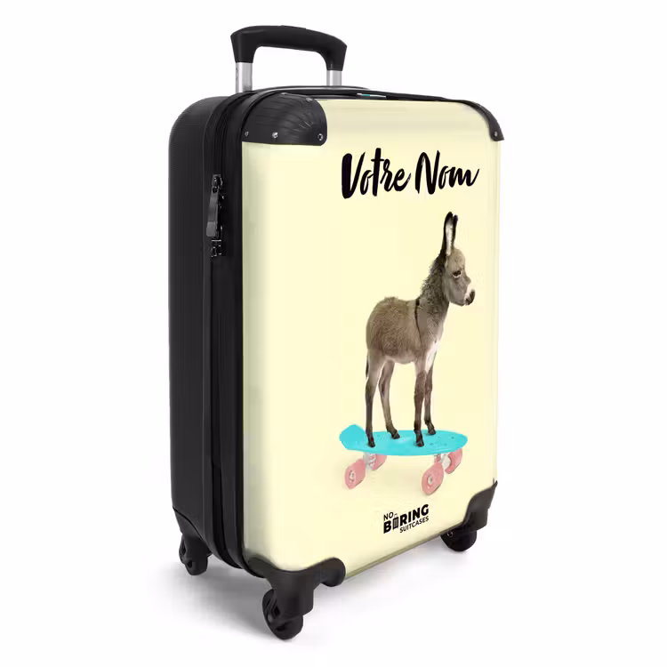 Valise avec nom - Promenade à dos d'âne — 2