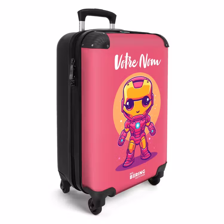 Valise avec nom - Ranger rose — 2
