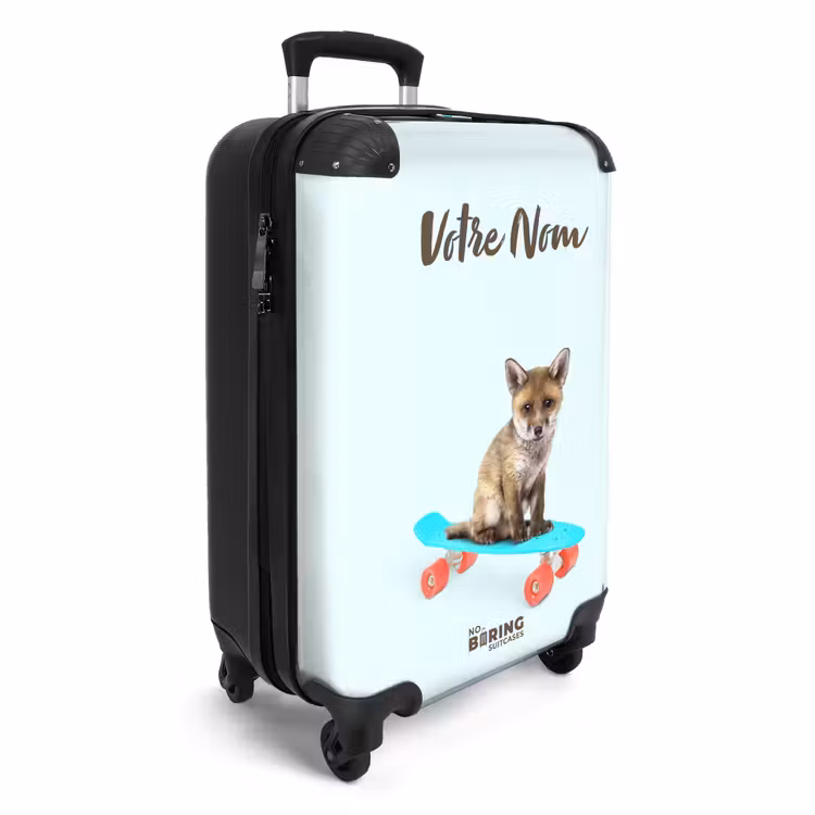 Valise avec nom - Renard mobile — 2