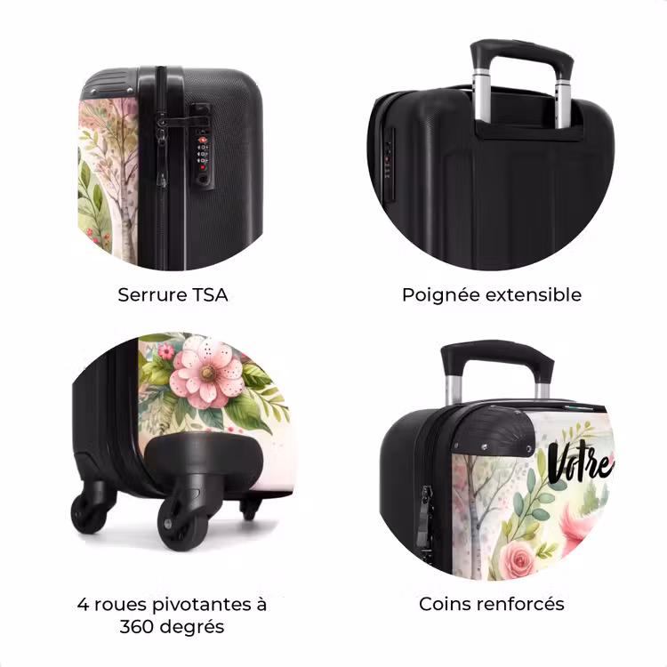 Valise avec nom - Rose Raphaël — 8