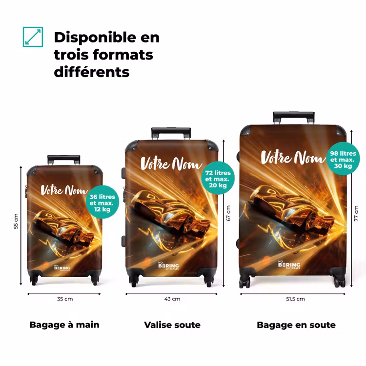 Valise avec nom - Ruée vers l'or — 3