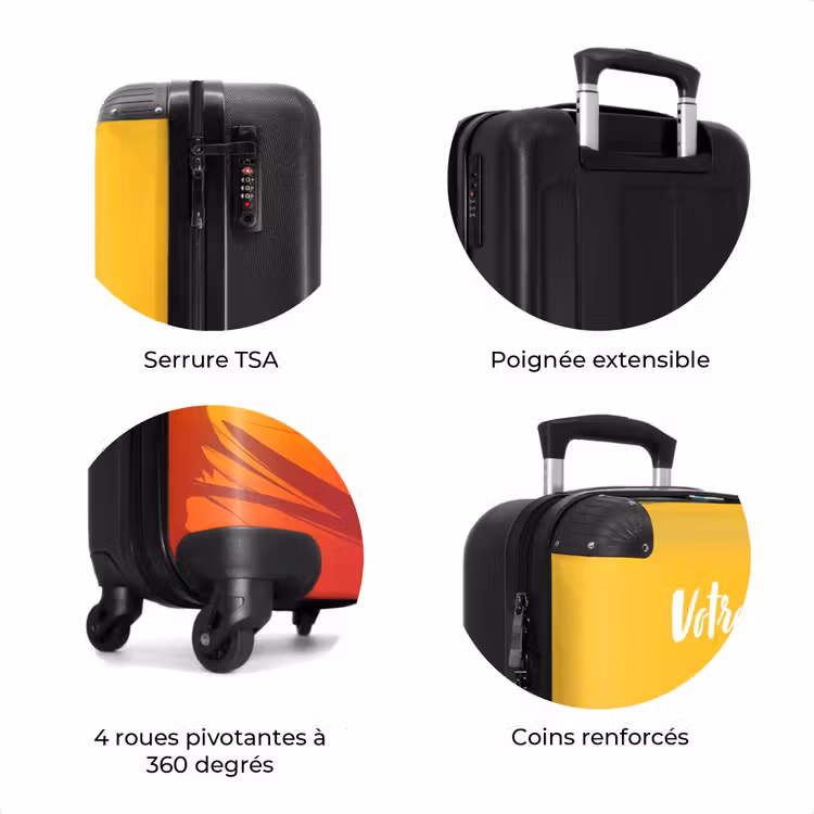 Valise avec nom - Sprinter Sunbeam — 8