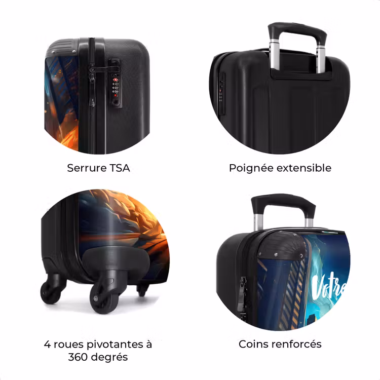 Valise avec nom - Super-héros de la ville — 8