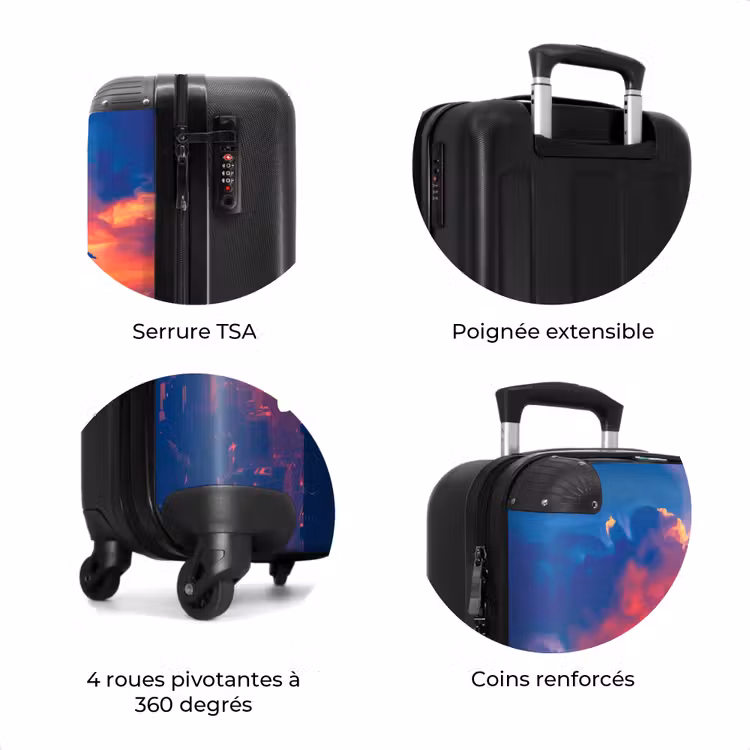 Valise avec nom - Super-héros des gratte-ciel — 8
