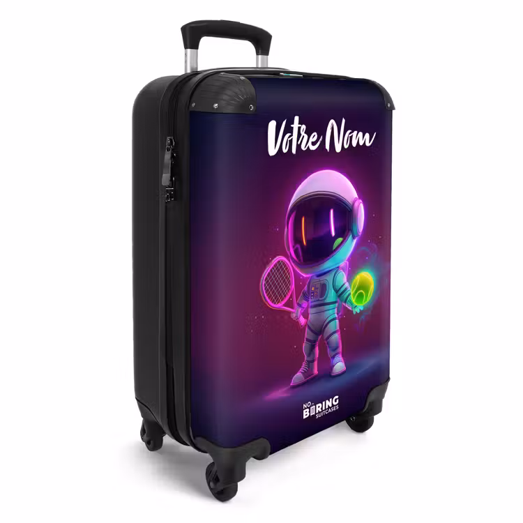 Valise avec nom - Tennis de l'espace — 2