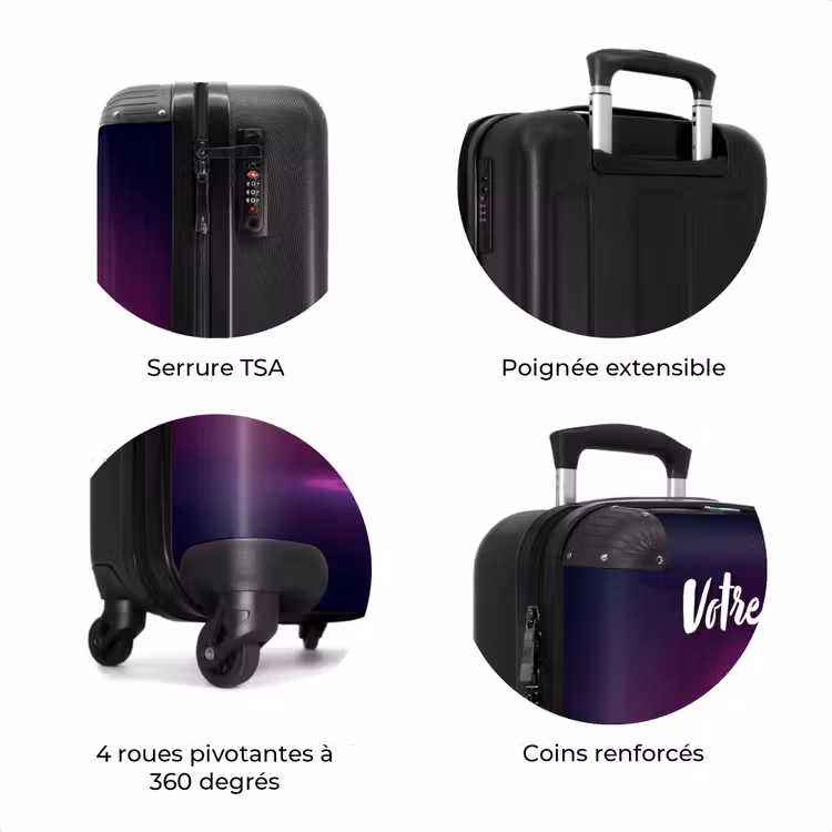 Valise avec nom - Tennis de l'espace — 8