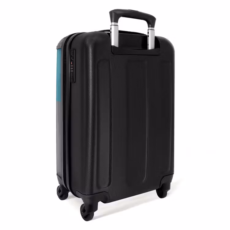 Valise avec nom - Tornade turquoise — 4