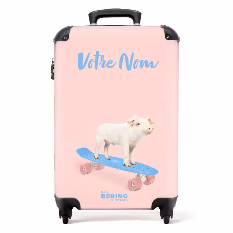Valise avec nom - Transport de porcs — 1