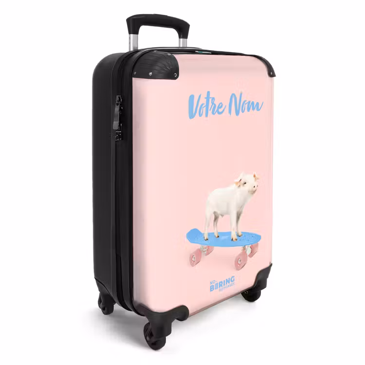 Valise avec nom - Transport de porcs — 2