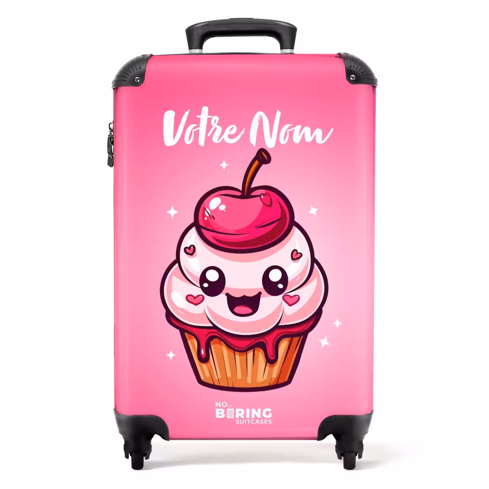 Valise avec nom - Cupcake de Carrie — 1