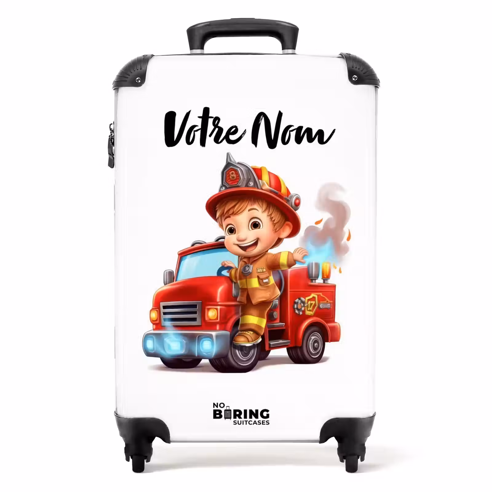 Valise avec nom - Pompiers de Bauke — 1