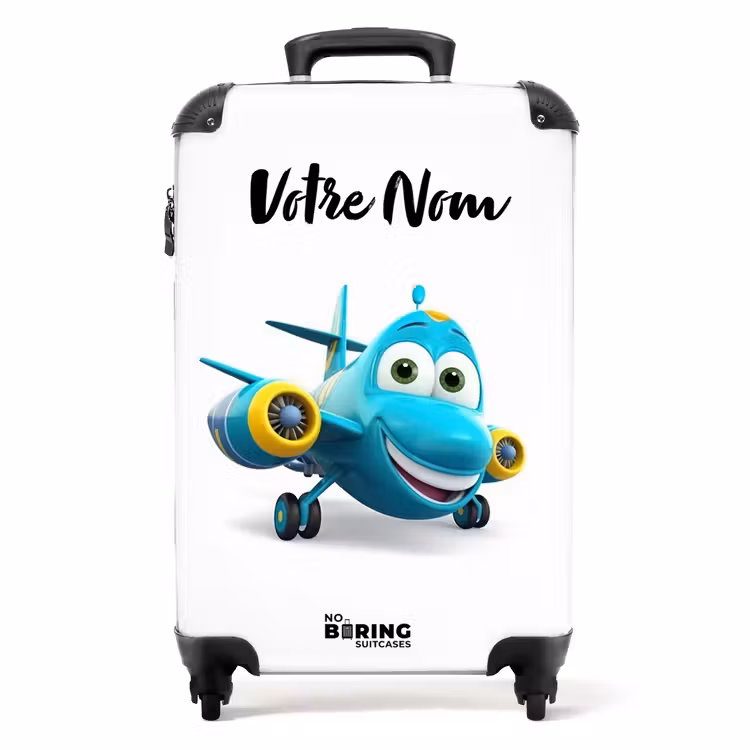 Valise avec nom - Avion Vincent — 1