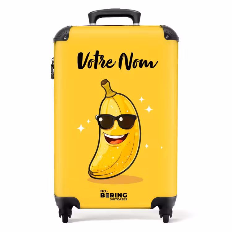 Valise avec nom - Banane Barry — 1