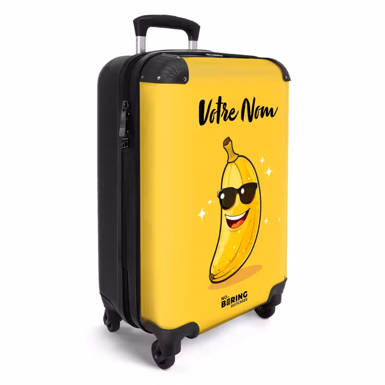 Valise avec nom - Banane Barry — 2