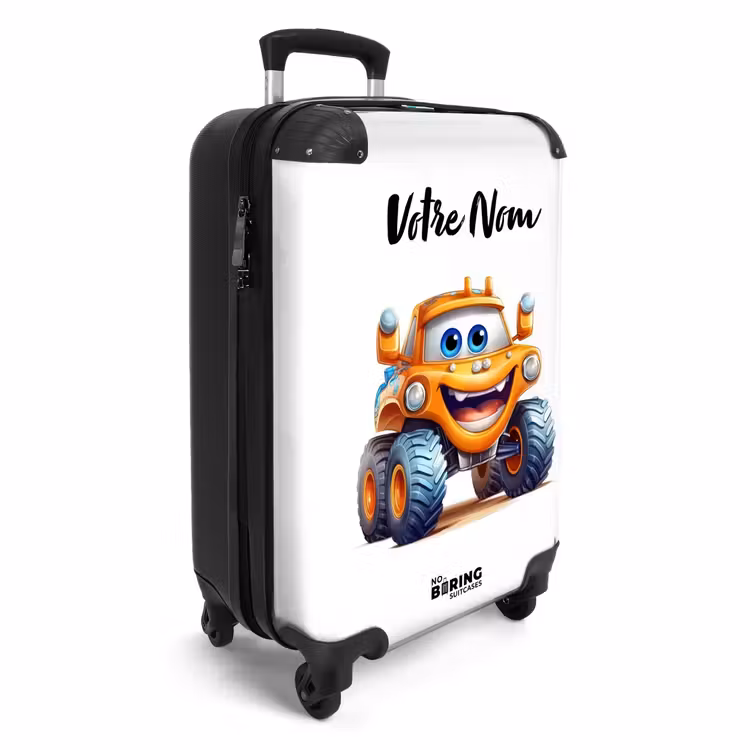Valise avec nom - Camion monstre Martin — 2