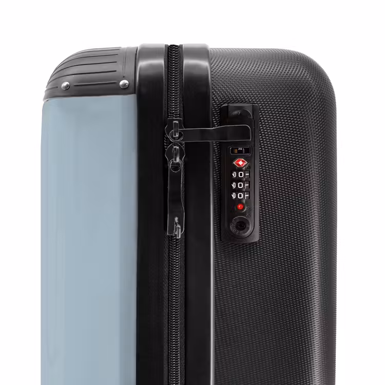 Valise avec nom - Déclencher un fond bleu rouge — 6