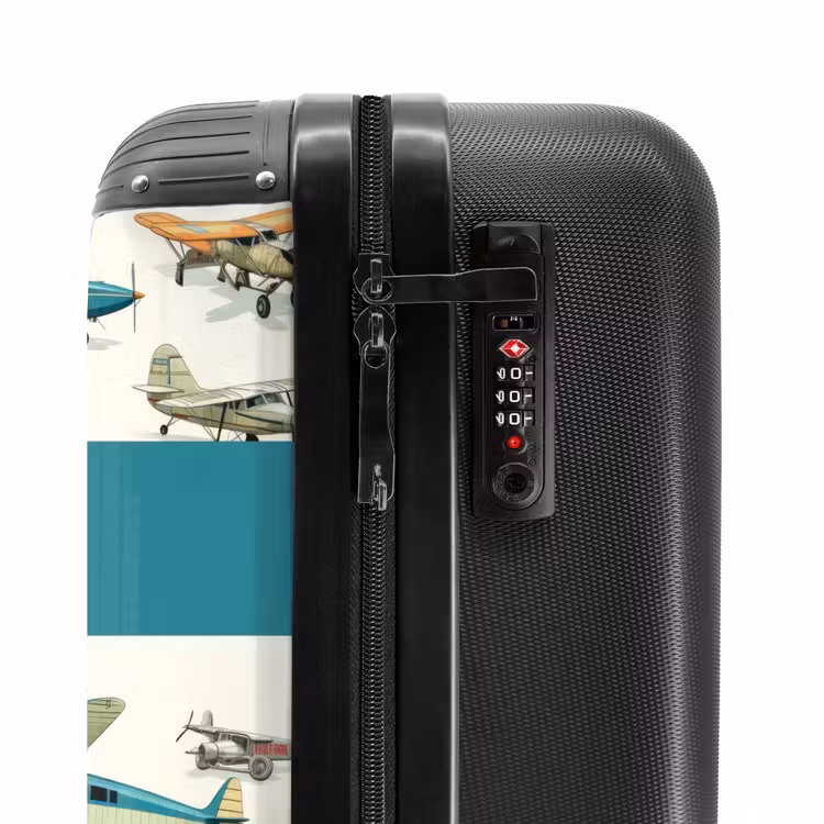 Valise avec nom - Escadron d'aéronefs — 6