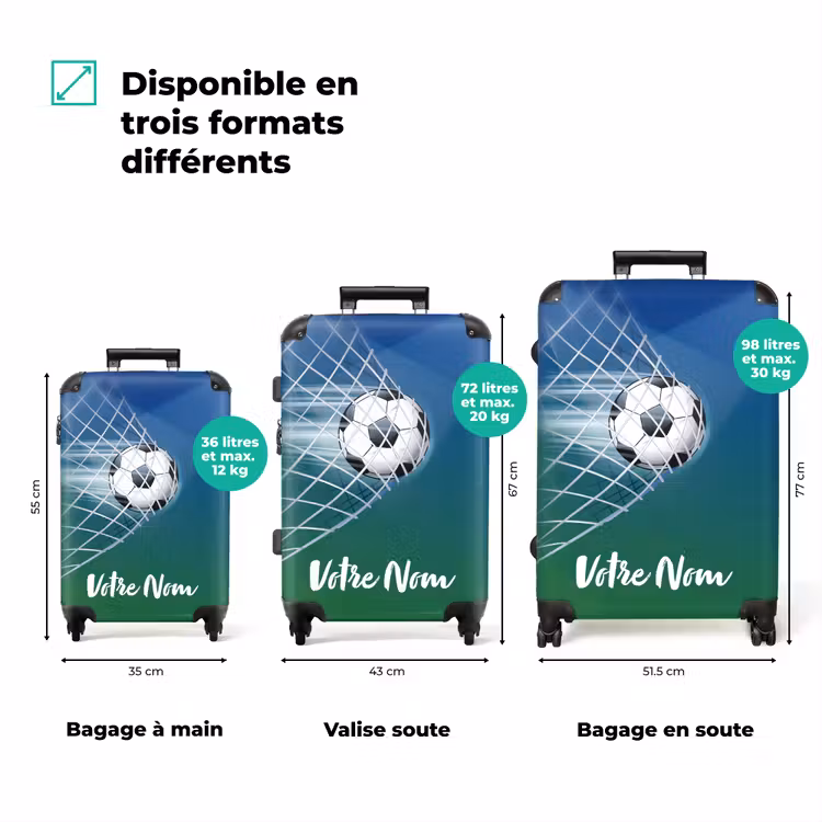 Valise avec nom - Le bleu de l'objectif — 3