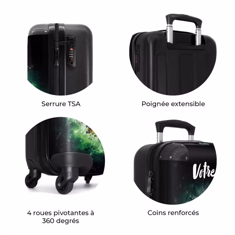 Valise avec nom - Le football en feu — 8