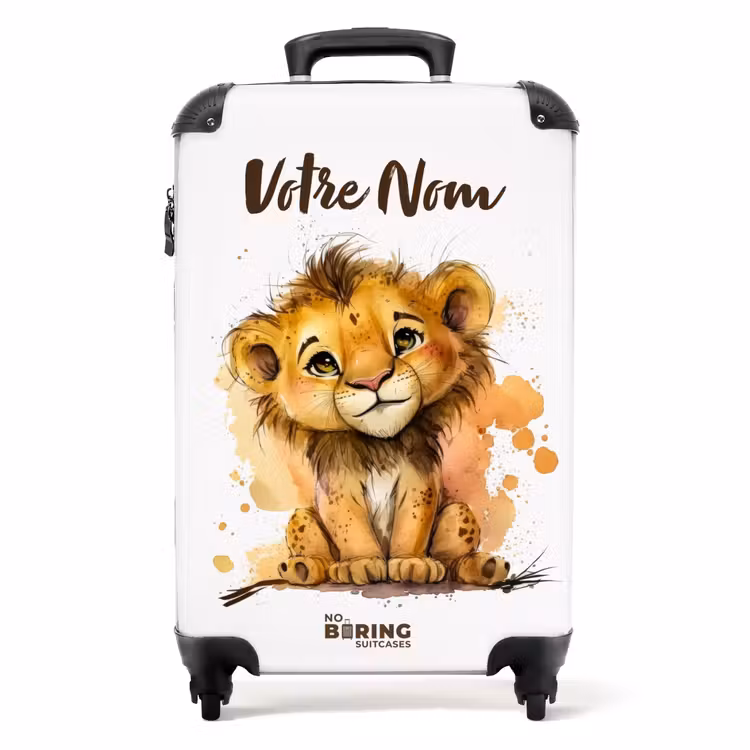 Valise avec nom - Lion Lio — 1