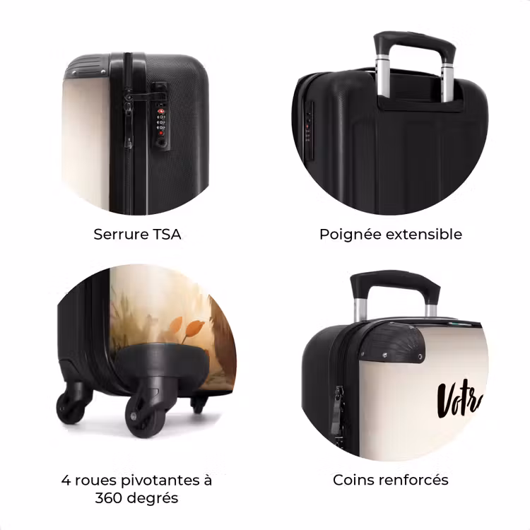 Valise avec nom - Ludo lion — 8