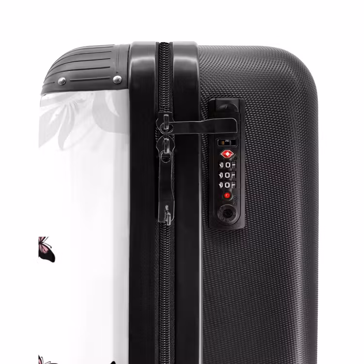 Valise avec nom - Mer de papillons — 6