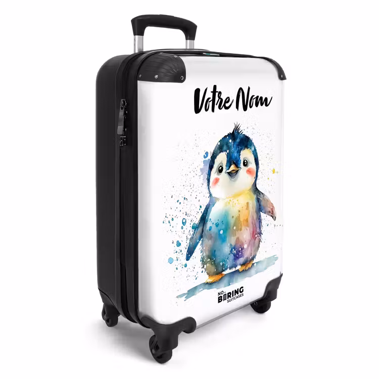 Valise avec nom - Pingouin Picasso — 2