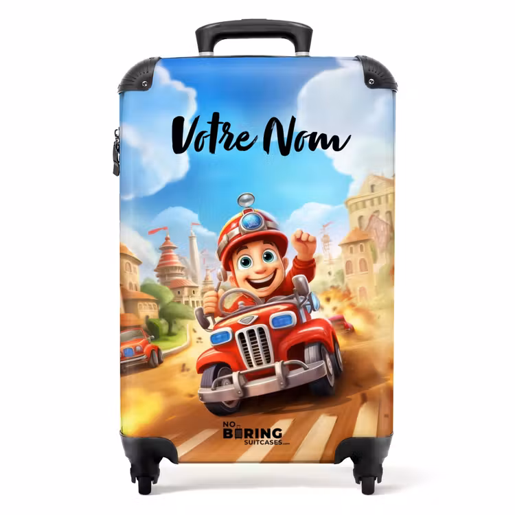 Valise avec nom - Pompier de Berend — 1