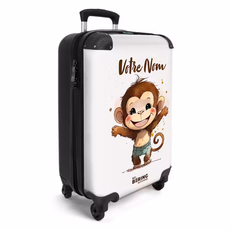 Valise avec nom - Singe Arie — 2
