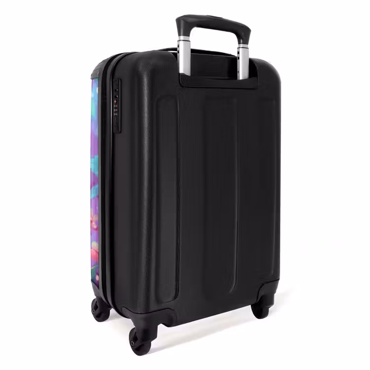 Valise avec nom - Superbe papillon — 4