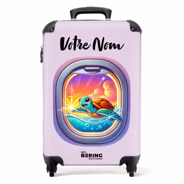 Valise avec nom - Tortue du crépuscule — 1