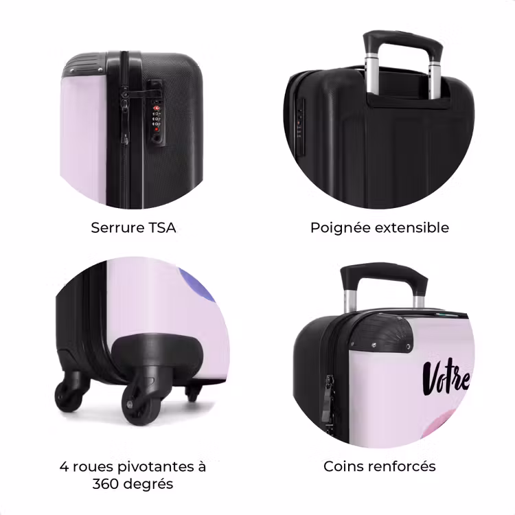 Valise avec nom - Tortue du crépuscule — 8