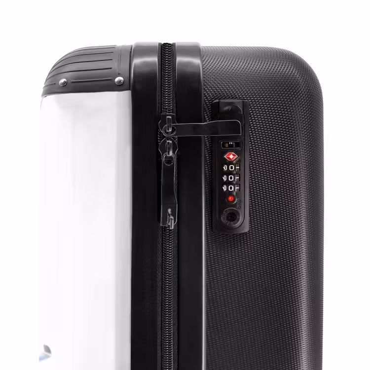 Valise avec nom - Tourbillon blanc — 6