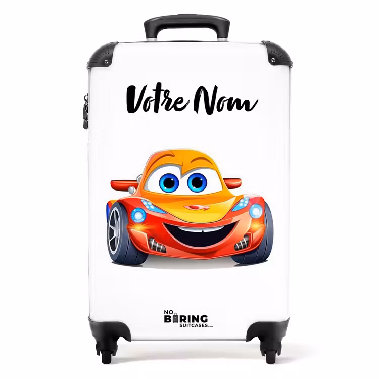 Valise avec nom - Voiture Auke — 1