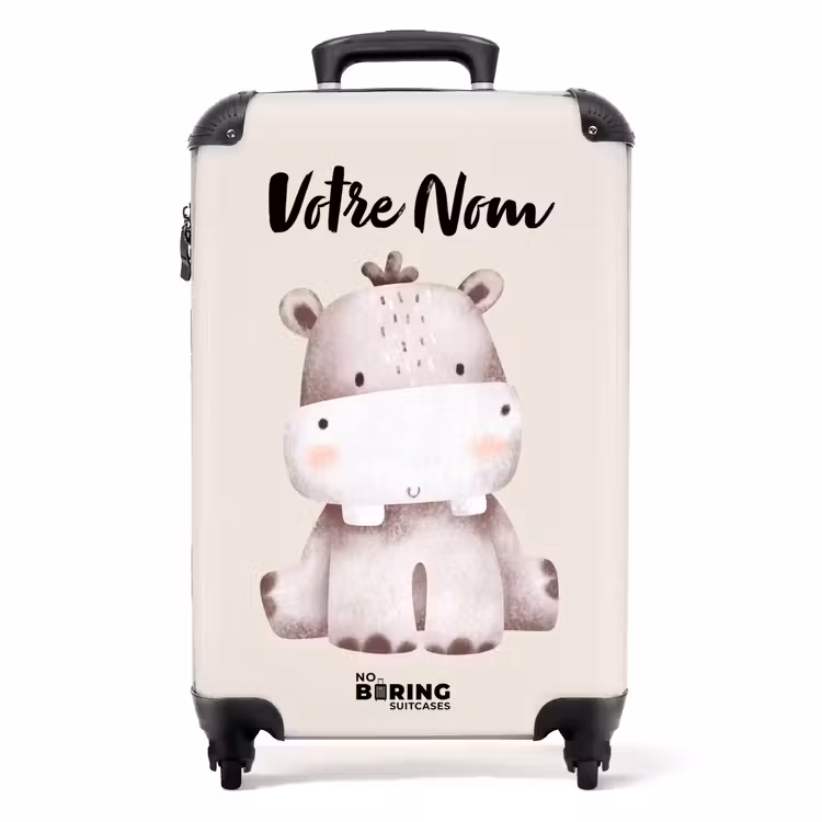 Valise avec nom - Nigel Hippo — 1