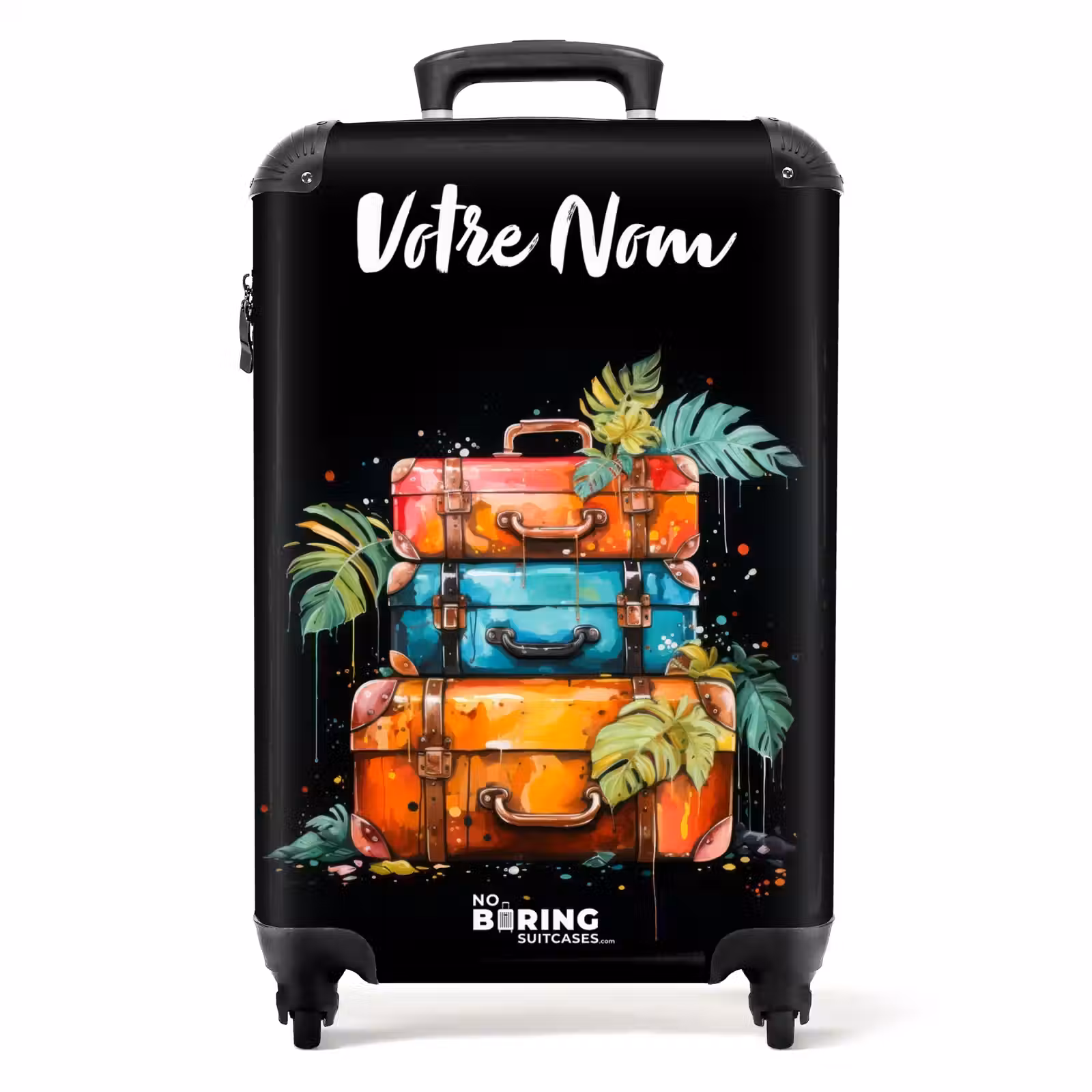 Valise avec nom - L'empilement de valises comme art de la rue — 1