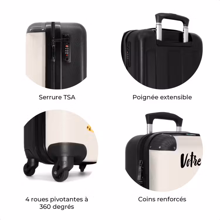 Valise avec nom - Gigi Girafe — 8