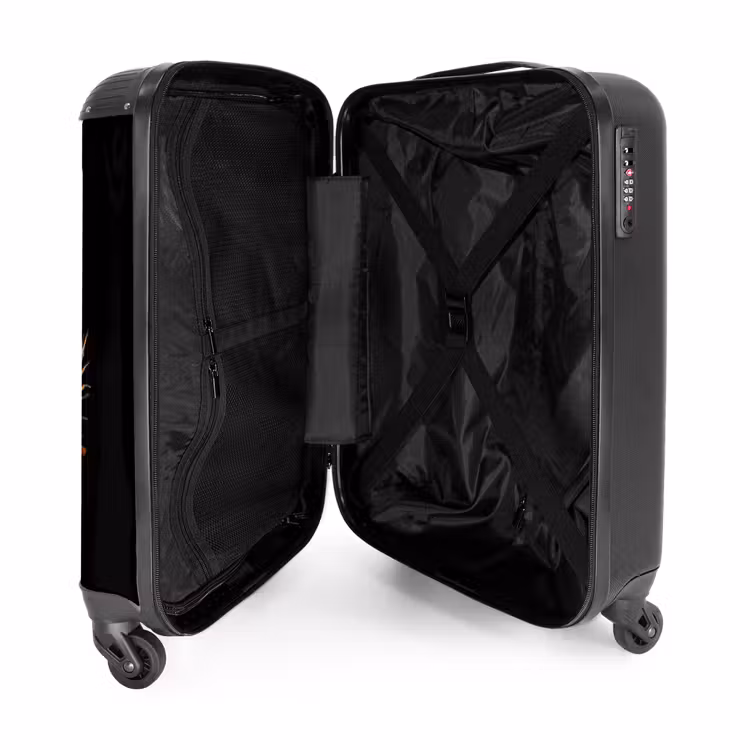 Valise avec nom - Le panda comme art de rue tropical — 5