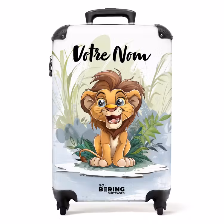 Valise avec nom - Lenny lion — 1